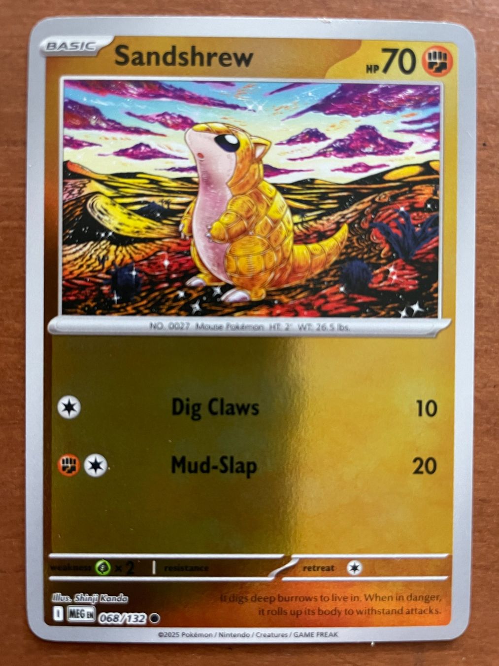 Pokémon Carte collezionabili: Pokemon Sandshrew Reverse (Versand gratis) – Nuovo (secondo la descrizione) da Chur venduto da Angerson