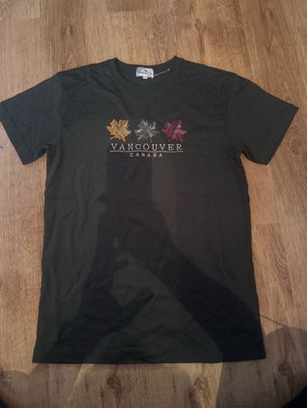 T-shirt Northern Vibe motif Vancouver gris taille M