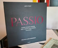 Arvo Pärt - The Hilliard Ensemble – Passio LP 88 EX-/MINT-