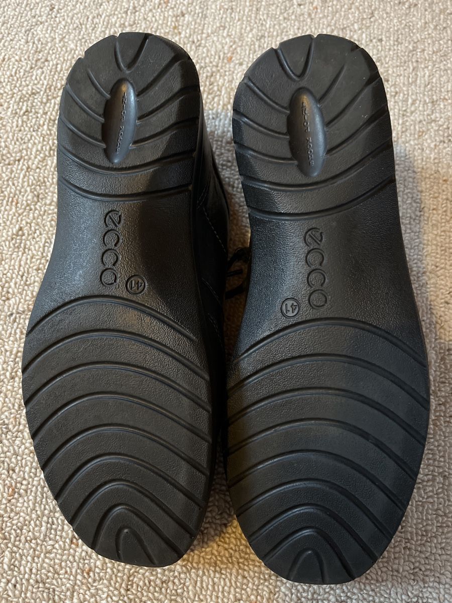 Ecco Damenschuhe: Schwarze Ecco Schuhe, Lederschuhe, Gr. 41 – Gebraucht aus Bassersdorf von Steyning88 2