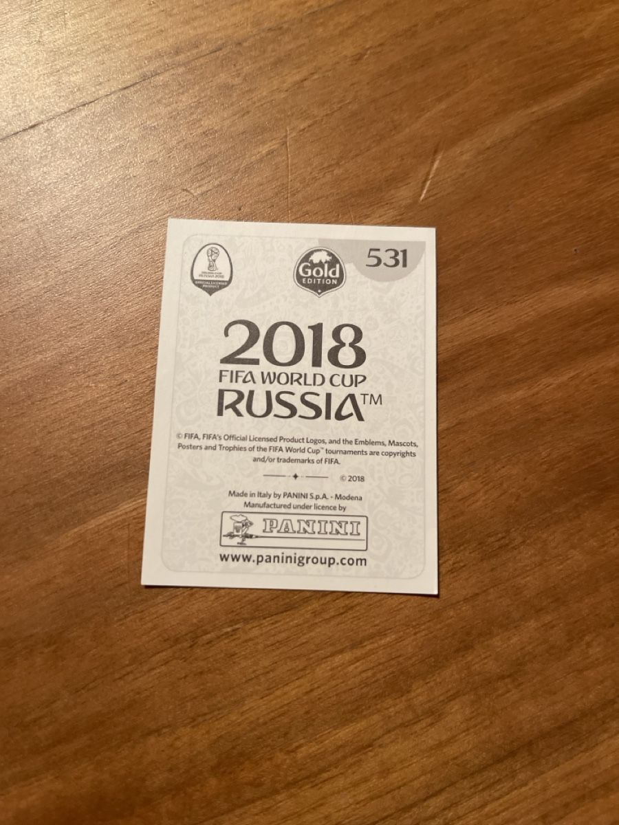 Panini Carte collezionabili: Panini Sticker WM 2018 – Nuovo (secondo la descrizione) da Russikon venduto da raayaa 1
