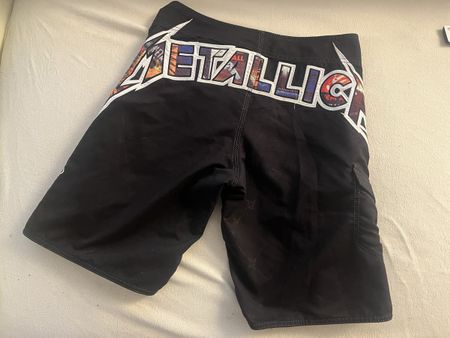 Billabong Metallica Badeshorts, Schwarz, Top Zustand! Gr.30
