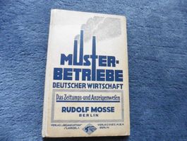 Rudolf Mosse,Zeitungs-Verlag,Druckerei,Fotos,Setz-Maschine