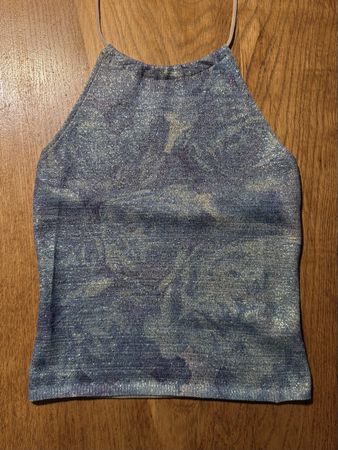 Damen Top glitzer Grösse S guter Zustand