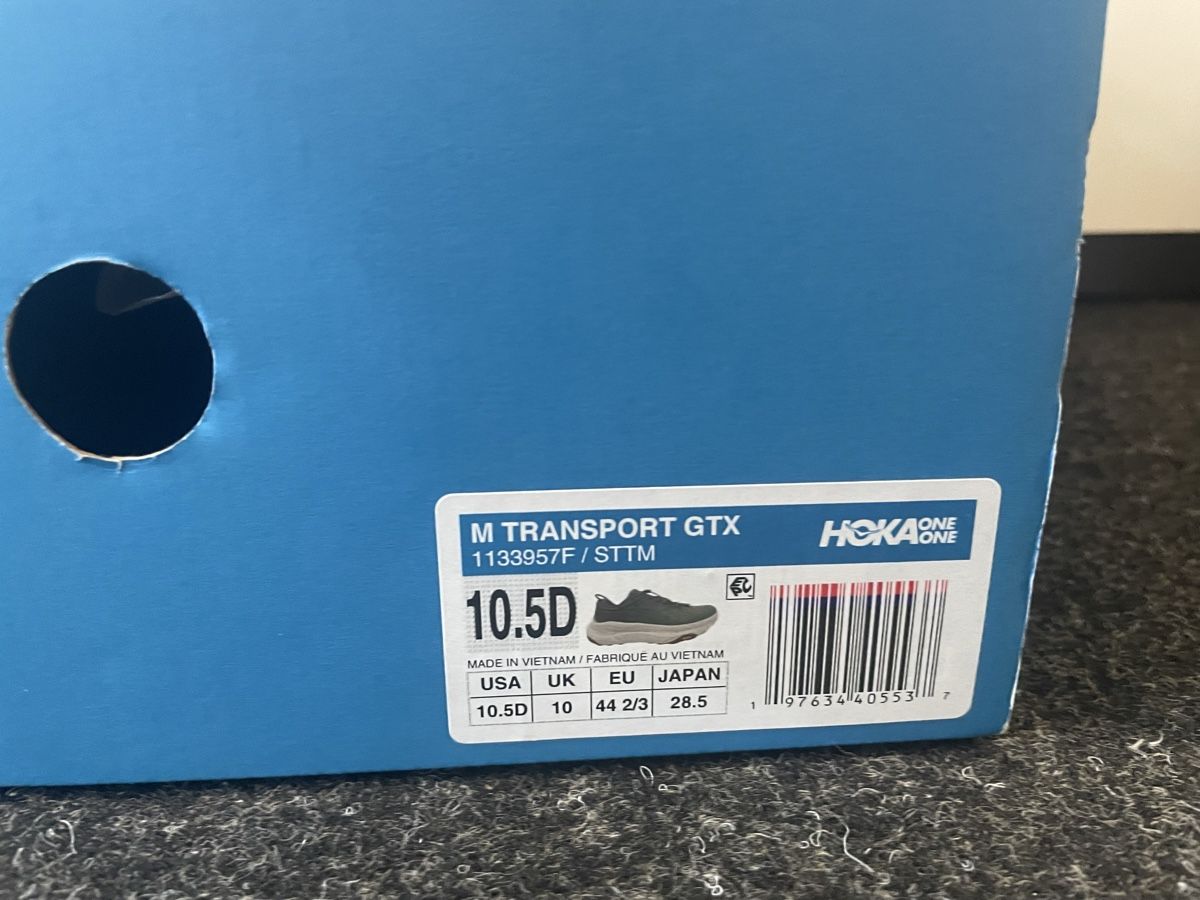Hoka One One Scarpe da uomo: Chaussures Hoka Transport Gore-Tex – Nuovo e nell'imballaggio originale da Courtepin venduto da jhgrd 4