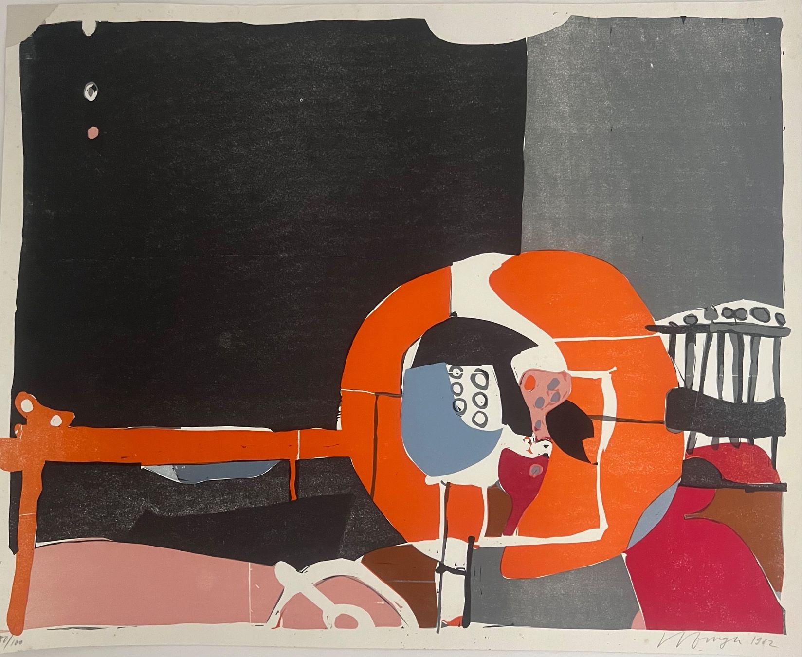 Arts picturaux & lithographies: Burger Walter, handsigniert, nummeriert – D'occasion à Rain par Pic-Ass