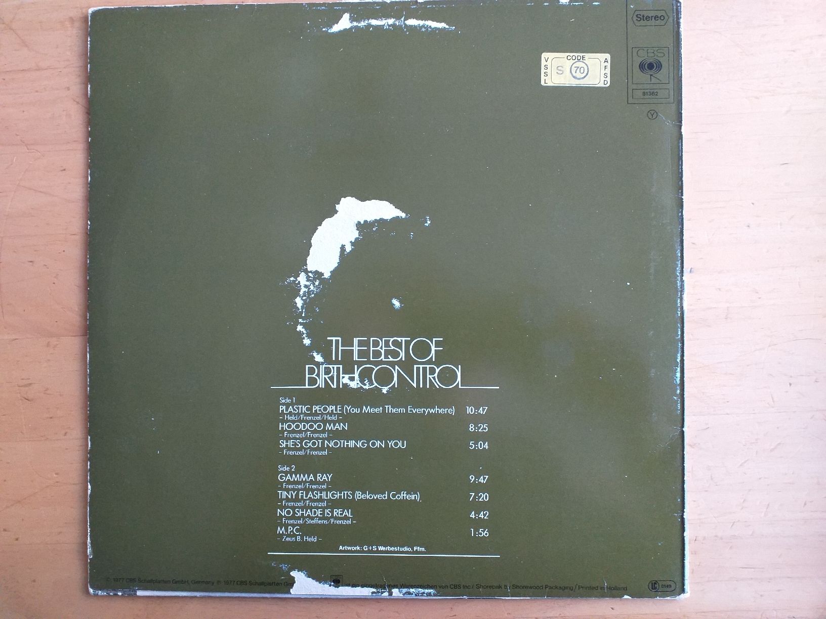 Dischi in vinile: Birthcontrol mit Gamma Ray – Usato da Zürich venduto da markus234 1