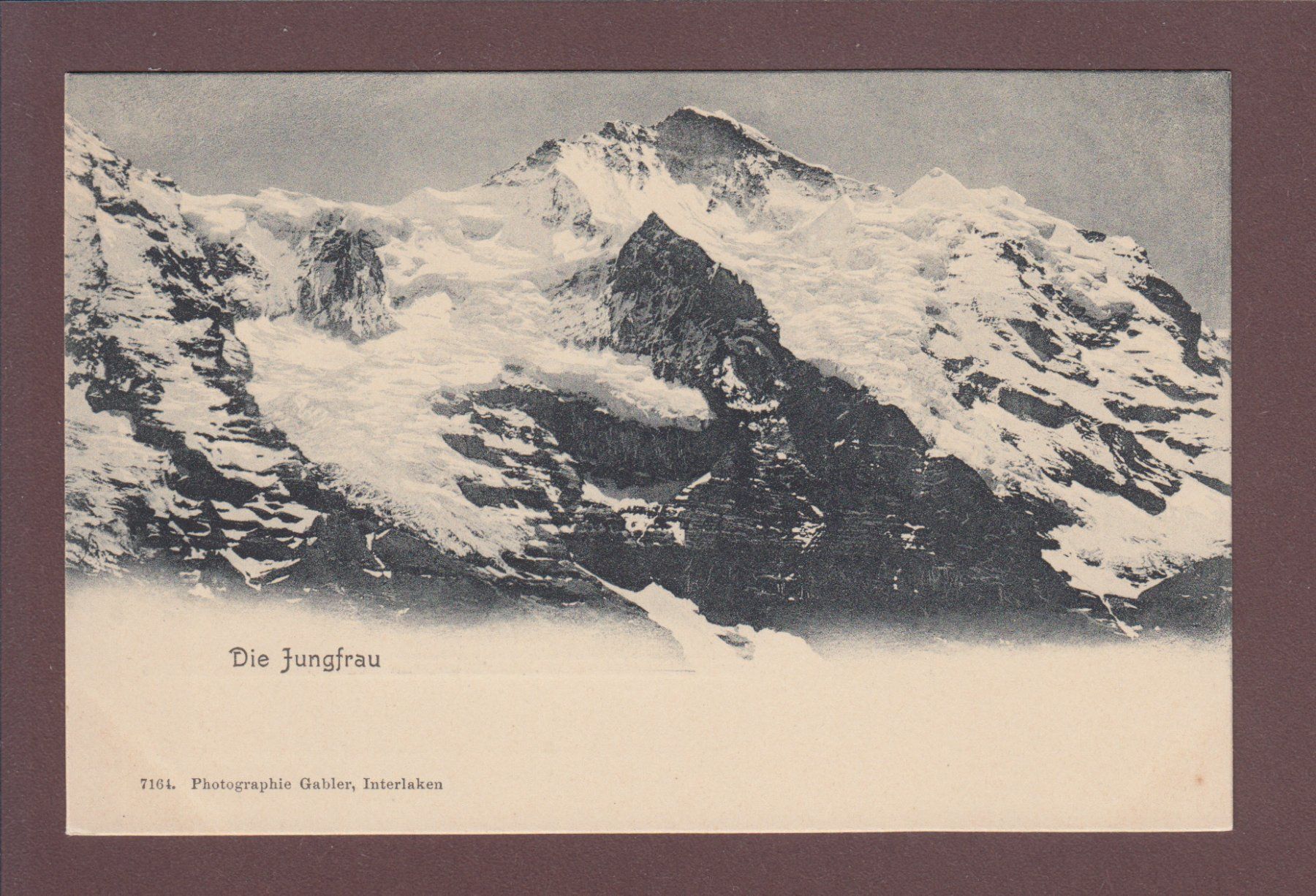 Cartoline postali: JUNGFRAU – Usato da Pully venduto da nicecards