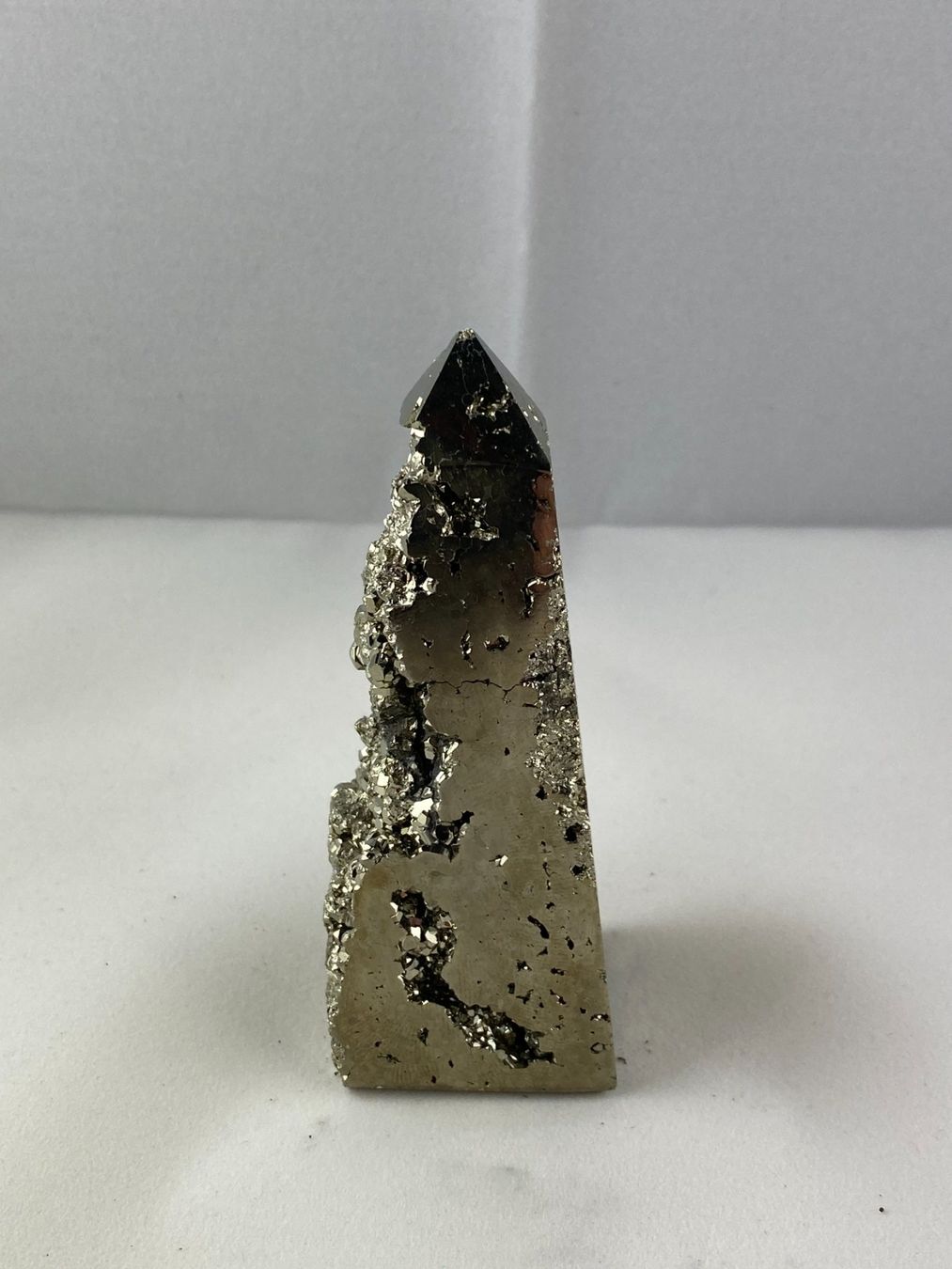 Minerali & Pietre curative: Pyrit Spitze 3cm 3.4cm 9.4cm 228g – Usato da Schinznach Bad venduto da Prosperos 1