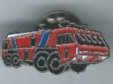 Loeschfahrzeug Flughafenfeuerwehr Pin