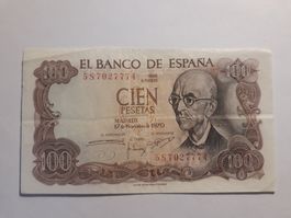 SPANIEN - 100 Pesetas 1970 ss (5S7027774)