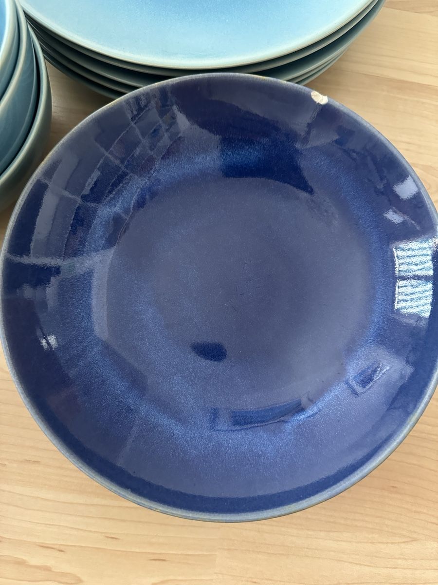 Set di piatti: Geschirrset blau/türkis - gebraucht – Usato da Wabern venduto da ange_la 3