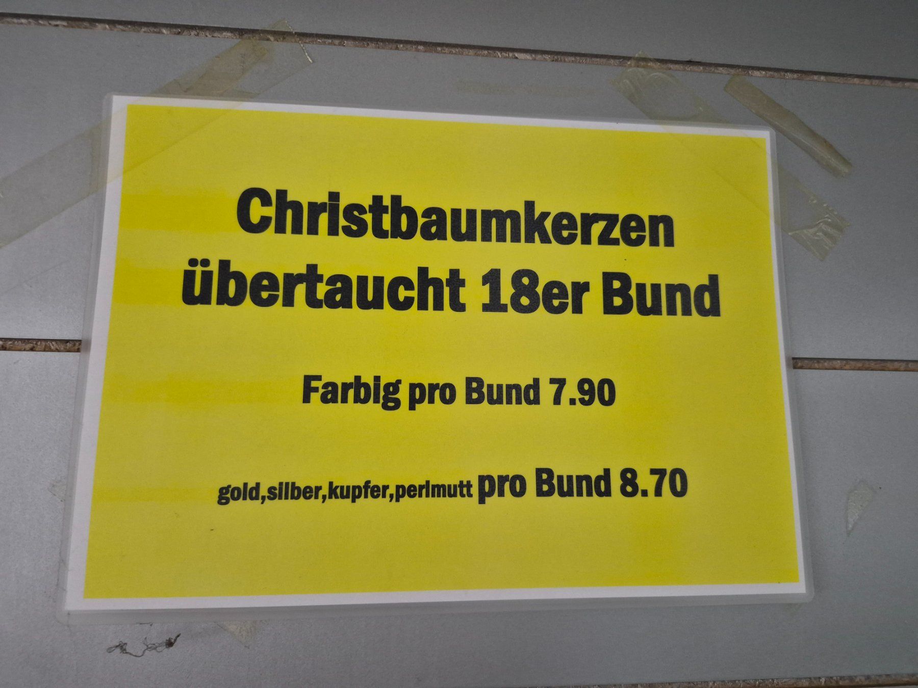 Kerzen: 299 Posten Christbaumkerzen Liq – Neu (gemäss Beschreibung) aus Derendingen von Meisterstuecke 6