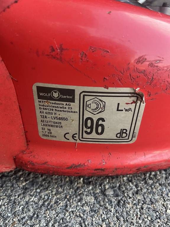 Tagliaerba: Tosaerba Wolf AH-4200 H in ottimo stato – Usato da Vaglio venduto da rot_q6t2 2