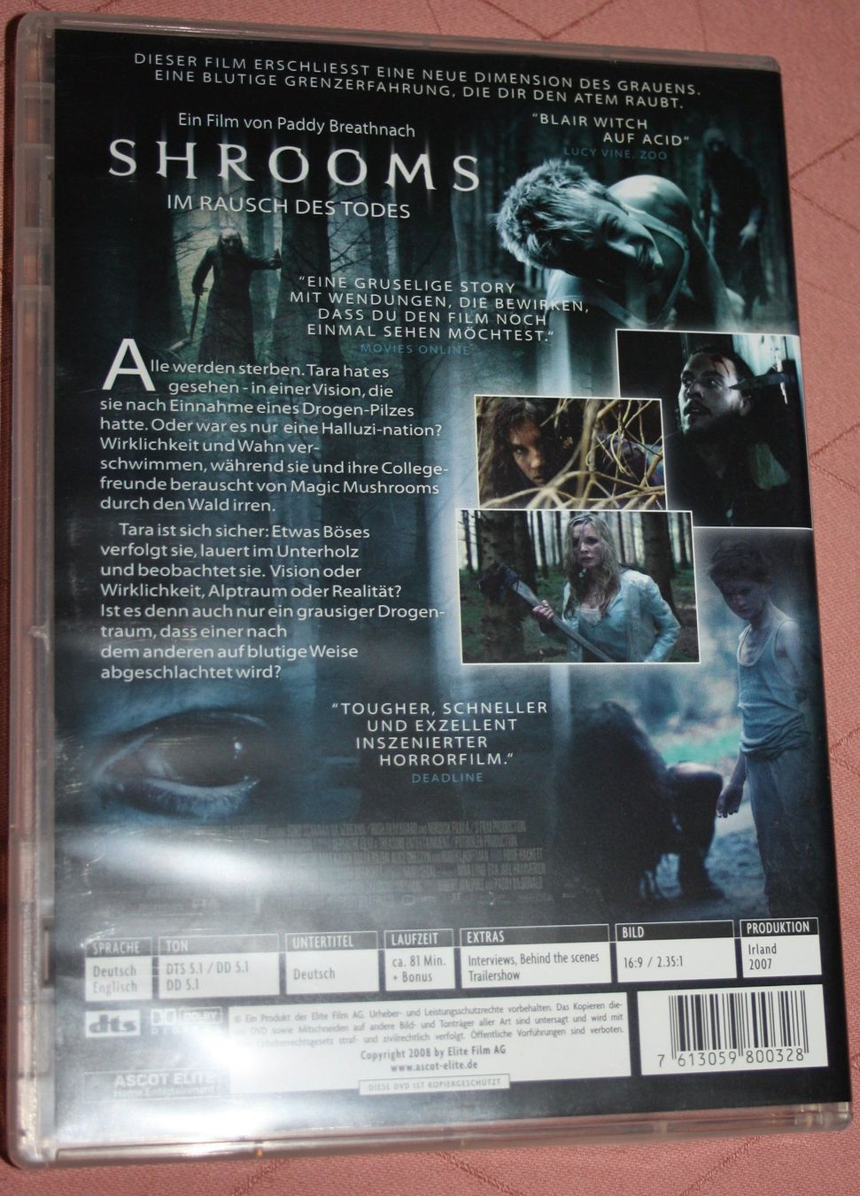 Tutti i DVDs: DVD Shrooms Im Rauch des Todes (37) – Nuovo (secondo la descrizione) da Flüelen venduto da Rosegarden 1