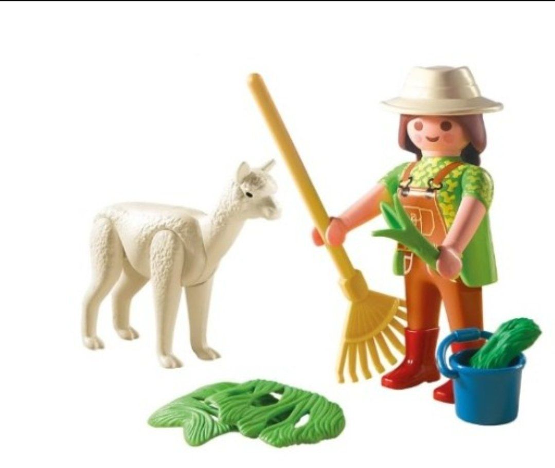 Playmobil Giocattoli: PLAYMOBIL 4944 Tierpflegerin mit Alpaka – Nuovo (secondo la descrizione) da Balterswil venduto da Steineparadies