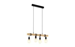 Pendelleuchte TOWNSHEND 4x E27 Schwarz (neu und ungeöffnet)