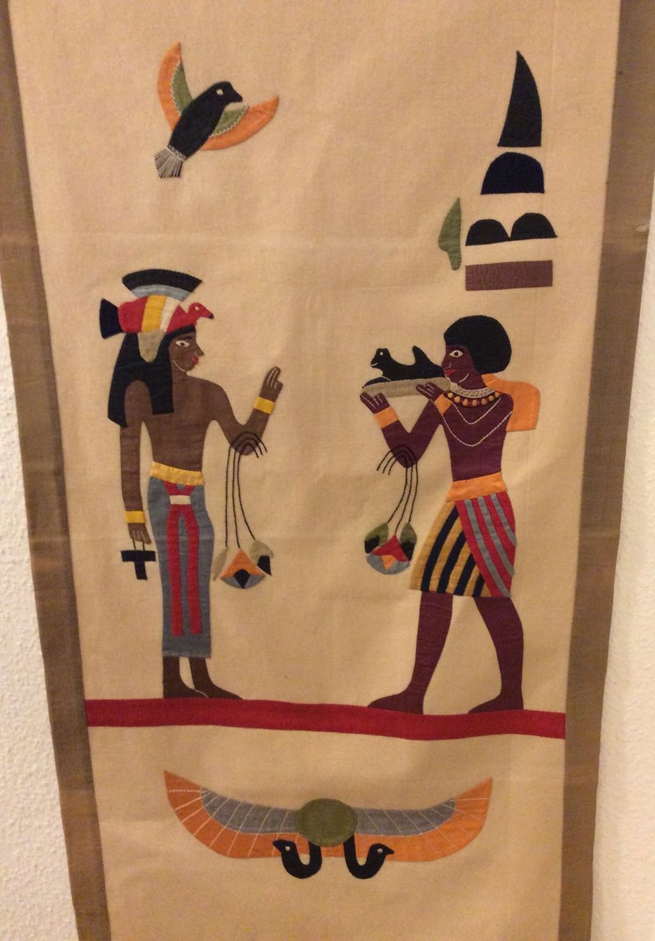 Dipinti: Appliqué de Tissus - Egypte – Usato da Genève venduto da edelweiss1900 3