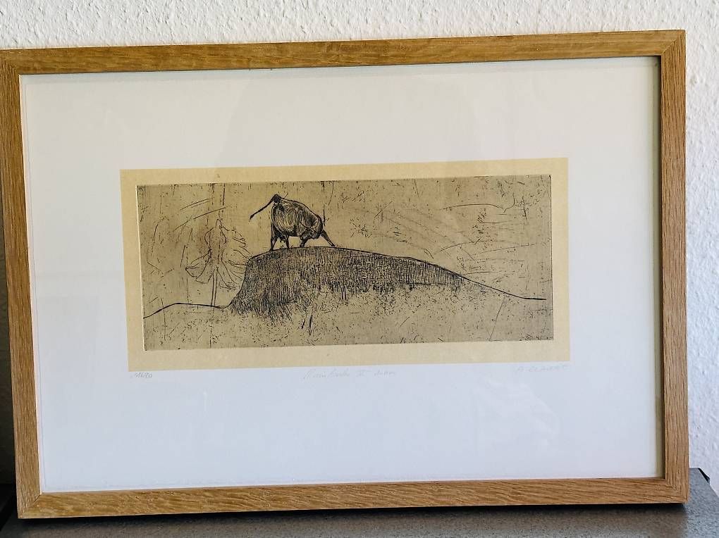 Stiche: 3 gravures originales d'Annick Claudé – Gebraucht aus Genève von jchrmnhnr