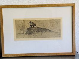 3 gravures originales d'Annick Claudé