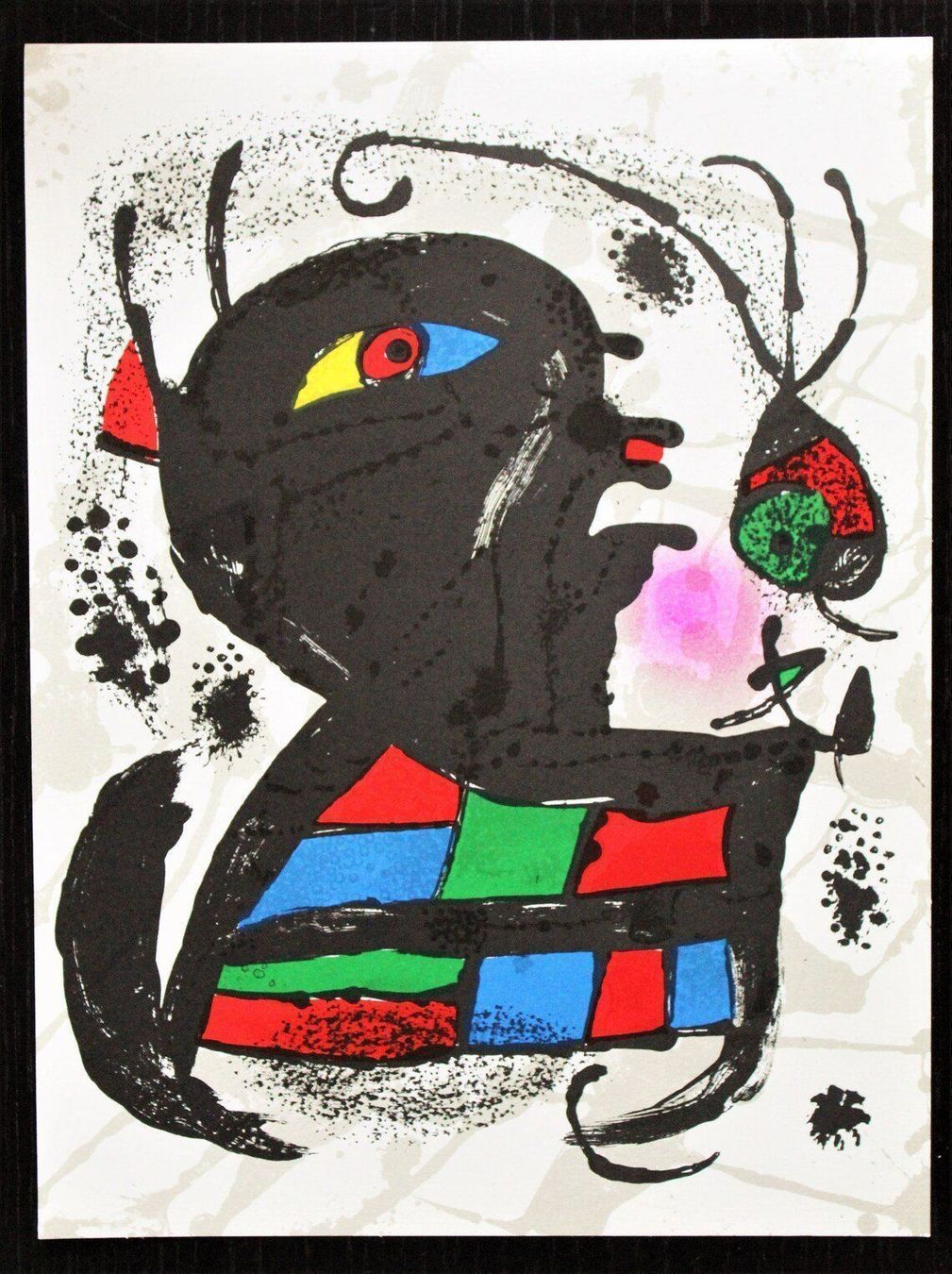 Grafica & Litografie: Joan Mirò - Vintage -Lithographie - 1977 – Nuovo (secondo la descrizione) da Ponte Tresa venduto da 11GalleriaAlterEgo11 1