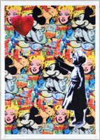Death NYC Ltd Ed Pop Art Druck " Banksy Ballon Girl