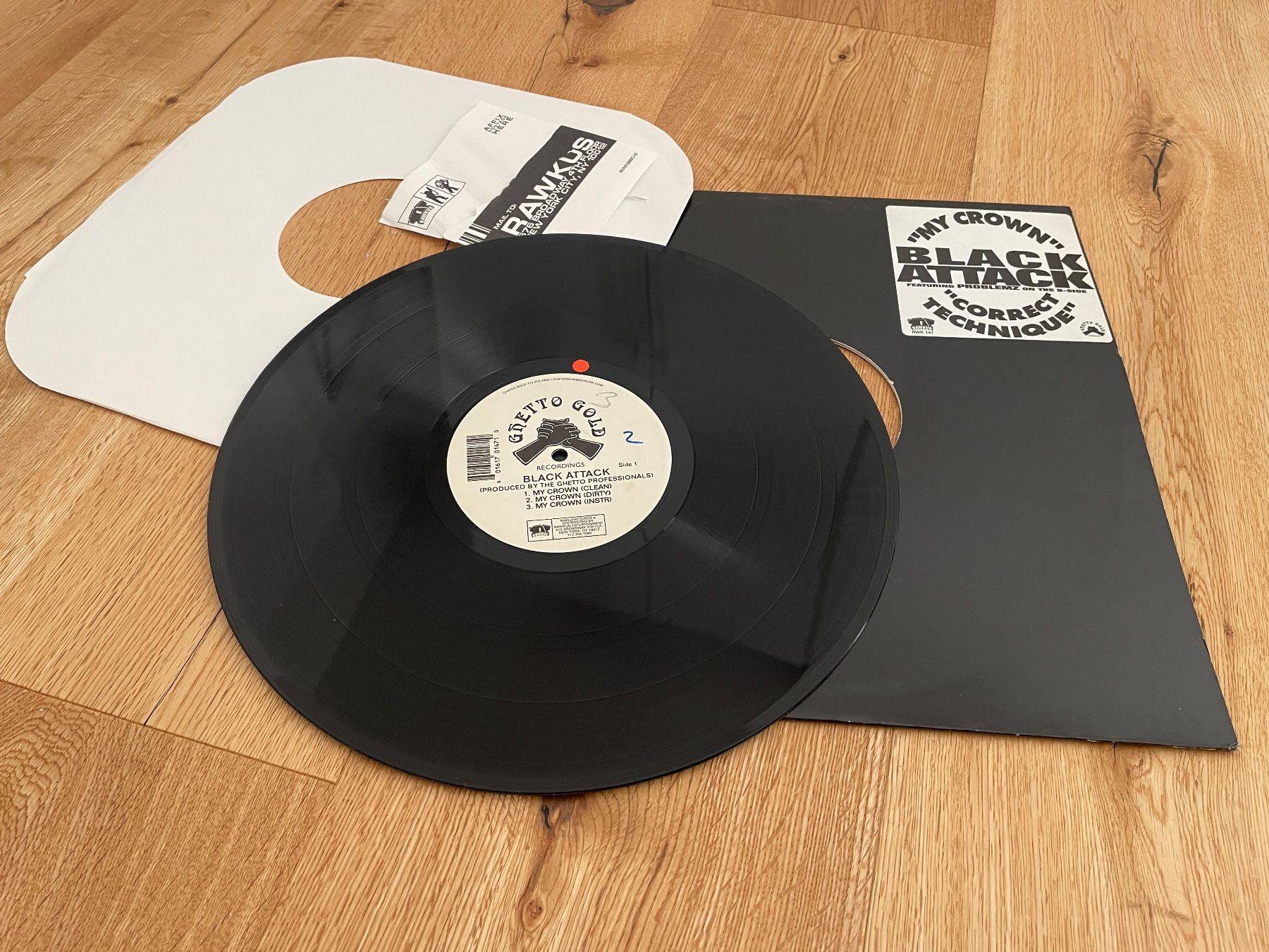 Schallplatten: Schallplatte BLACK ATTACK MY CROWN CORRECT TECHNIQUE VG – Gebraucht aus Schenkon von Star5 1
