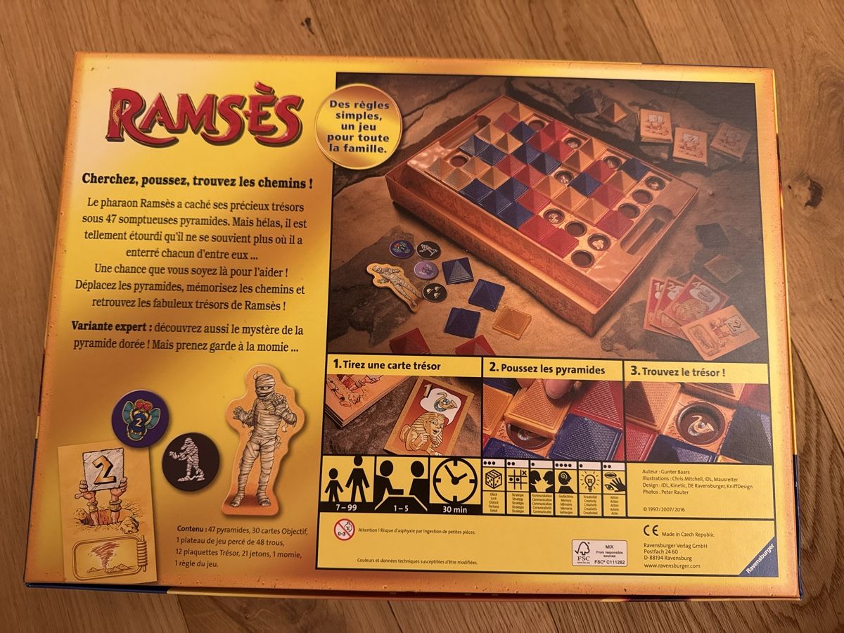 Ravensburger Giochi: Spiel  Ramses Ravensburger neu – Nuovo e nell'imballaggio originale da Raron venduto da cathy123 3