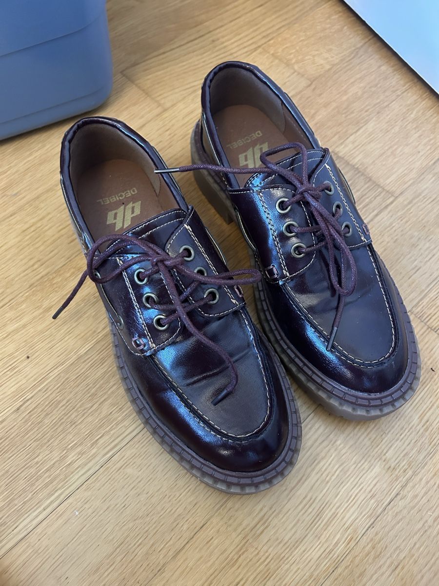 Damenschuhe: Decibel Loafers Bordeaux – Gebraucht aus Zürich von fabuulois 4
