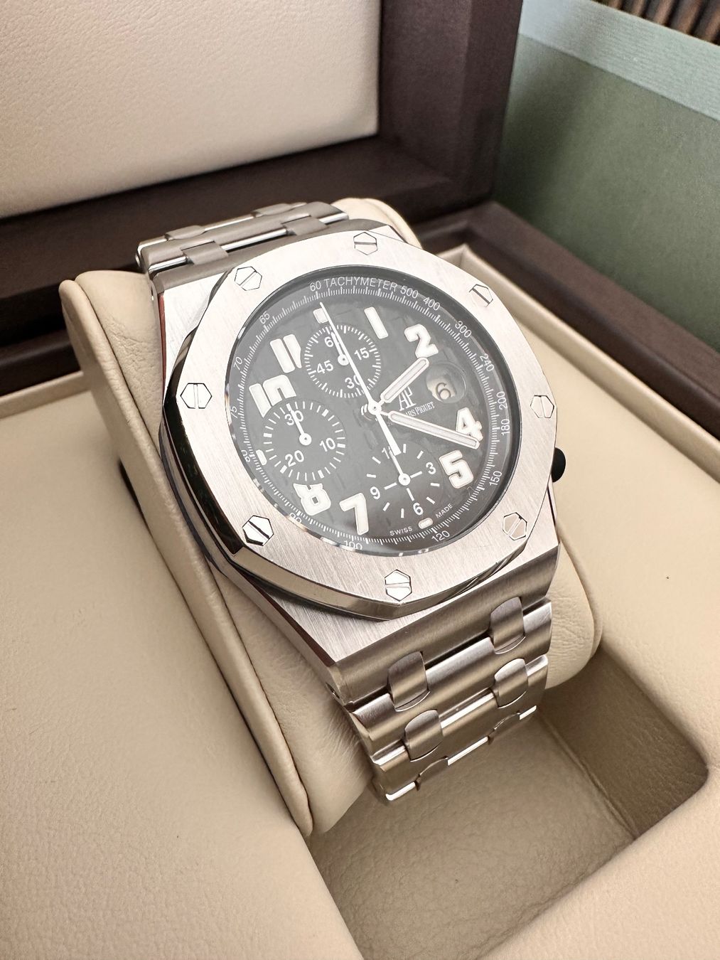 Audemars Piguet Orologi: Audemars Piguet Royal Oak Offshore - Ref. 26020 ST – Usato da Genève venduto da SovereignWatch 2