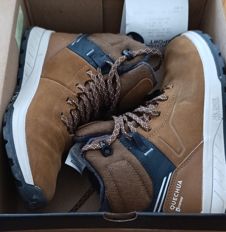 Bottes De Randonnée Cuir Luxe Good Man Taille 17 (US) - Marron, Fabriqué En Italie, Neuves Avec Emballage