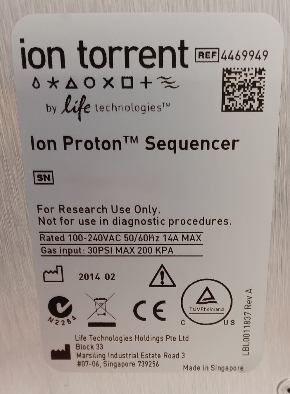 Laborzubehör: Ion Torrent Proton Semiconductor Sequencer – Gebraucht aus Niederdorf von LeptonAG_Labor 7