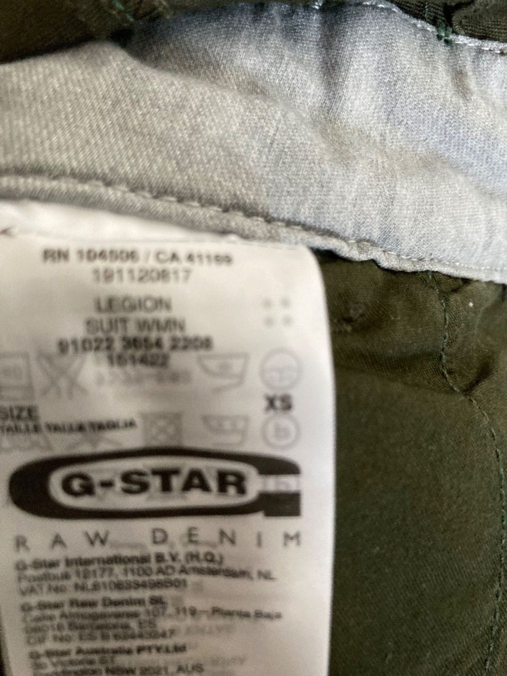 Tute: (C) G-Star Overall Jumpsuit xs – Usato da Jonen venduto da Sevenb 3