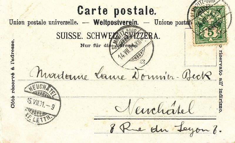 Cartes postales: Silvaplana + 1901 – D'occasion à Emmenbrücke par teestube 1