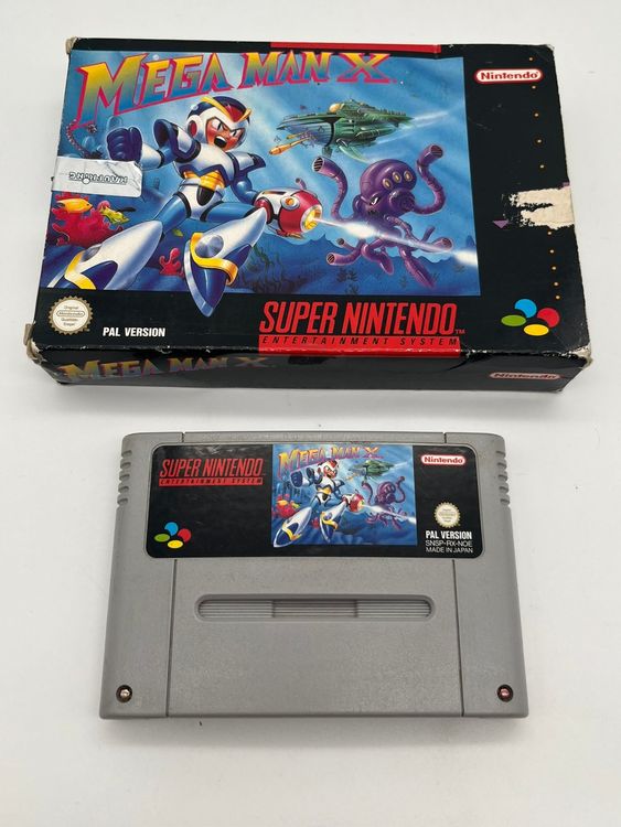 Mega Man X SNES Pal Nintendo Retro Original (Gebraucht) in St. Gallen ...