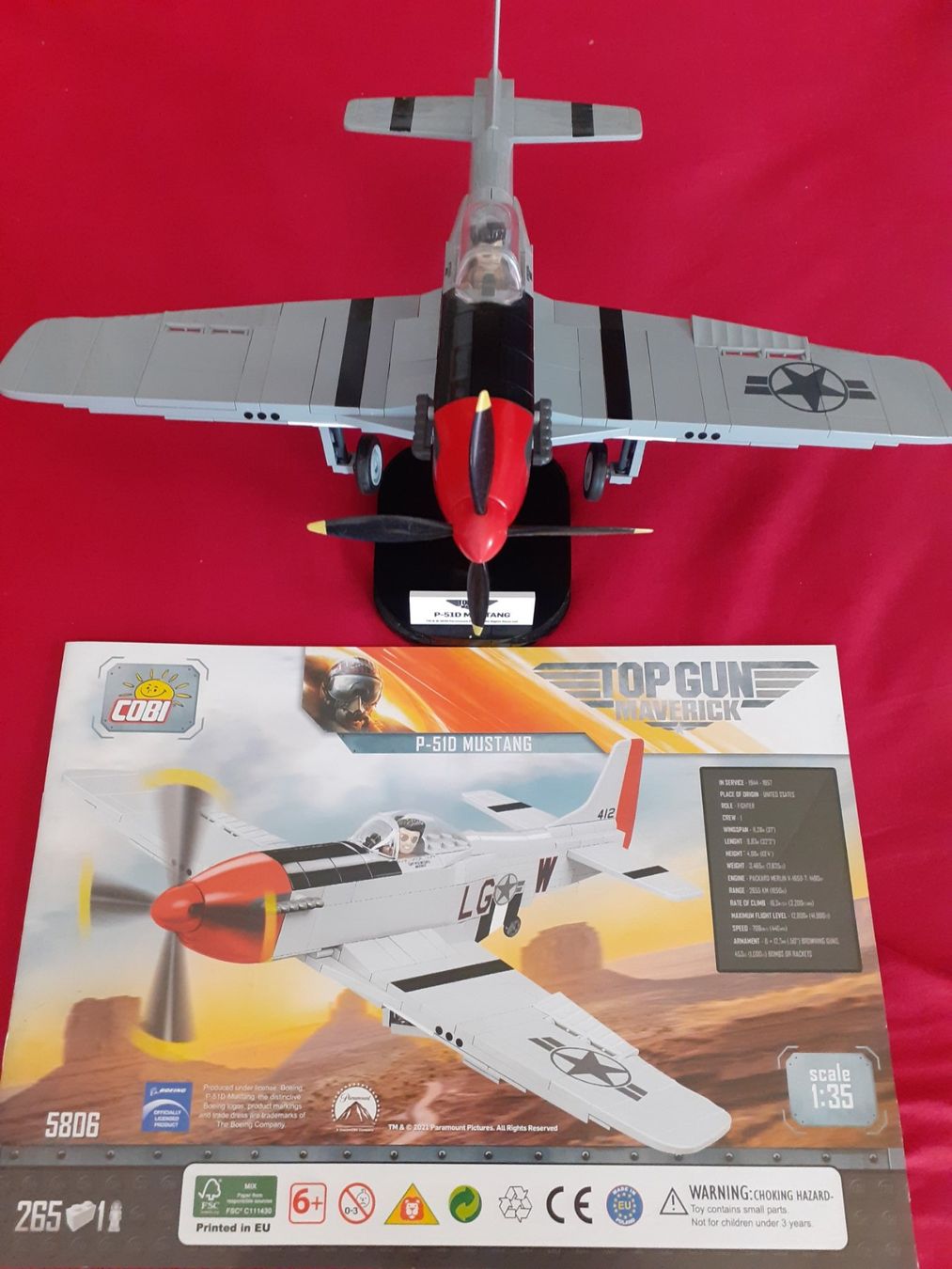 Cobi Kit di costruzioni: Cobi Mustang P51 – Nuovo (secondo la descrizione) da Zürich venduto da Crocuda