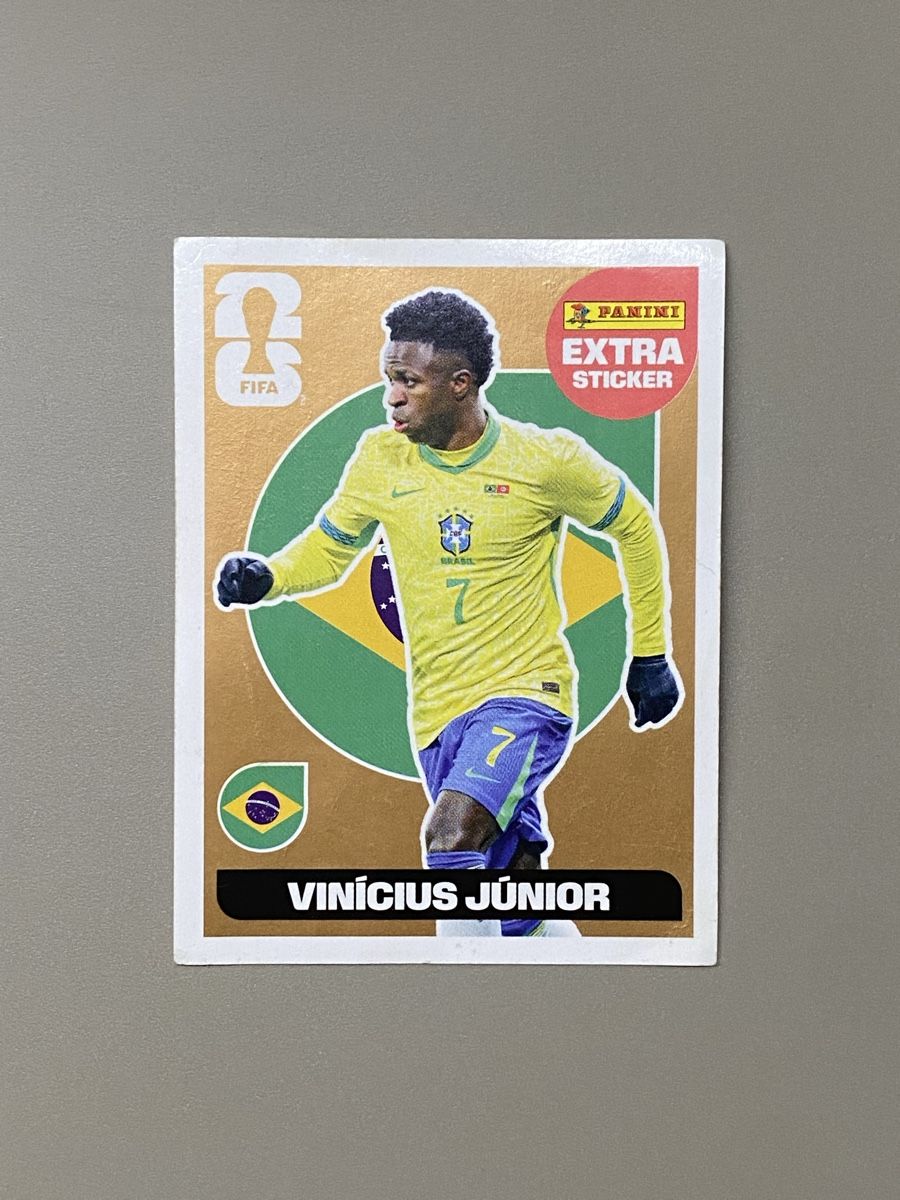 Panini Carte collezionabili: Panini Extra Sticker Vinicius Junior (Bronze) – Nuovo (secondo la descrizione) da Luzern venduto da pichuan