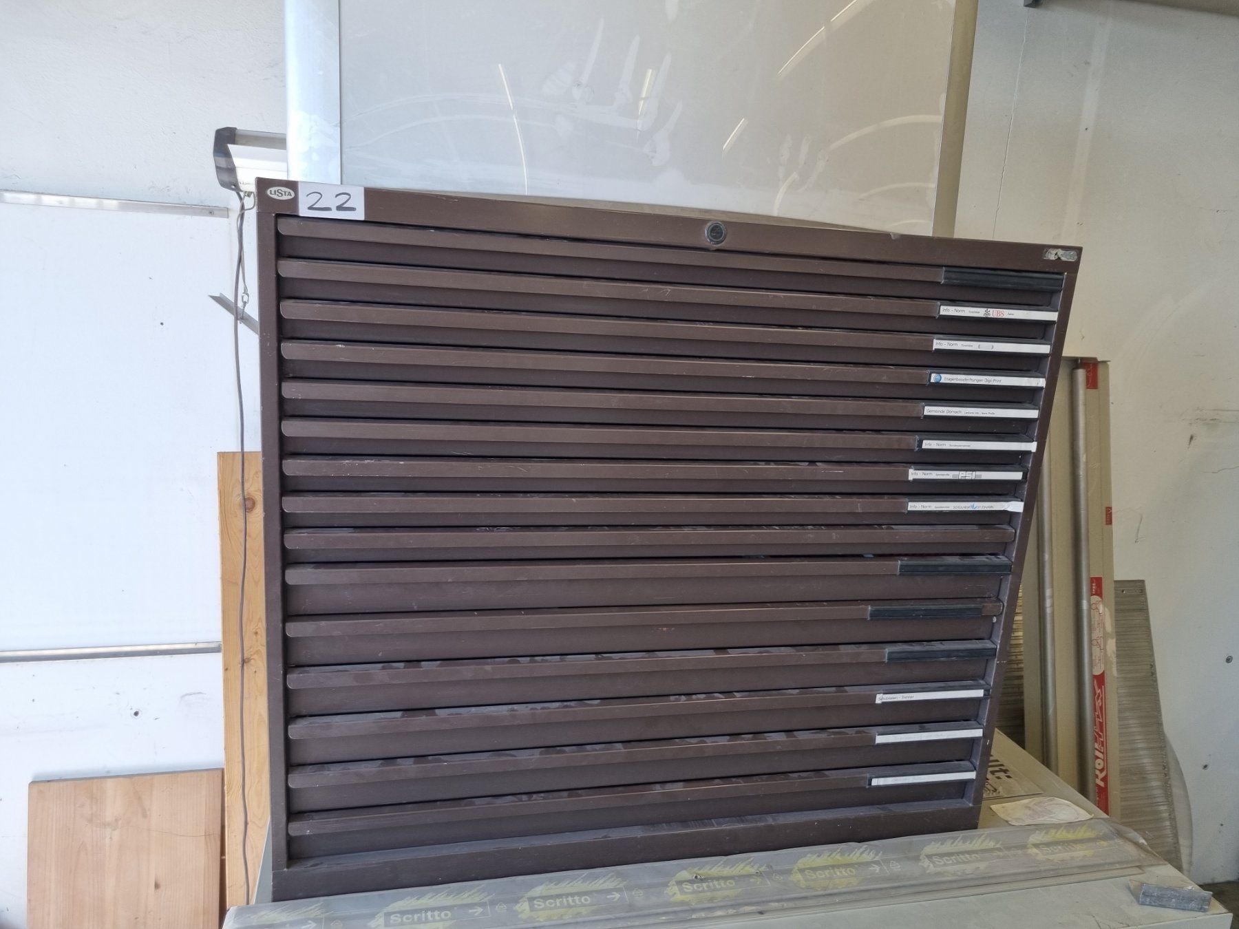 Armadi: 22. Schubladenstock / Planschrank – Usato da Deitingen venduto da RRD2010 1