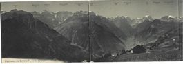 Panoramakarte Braunwald  3-teilig