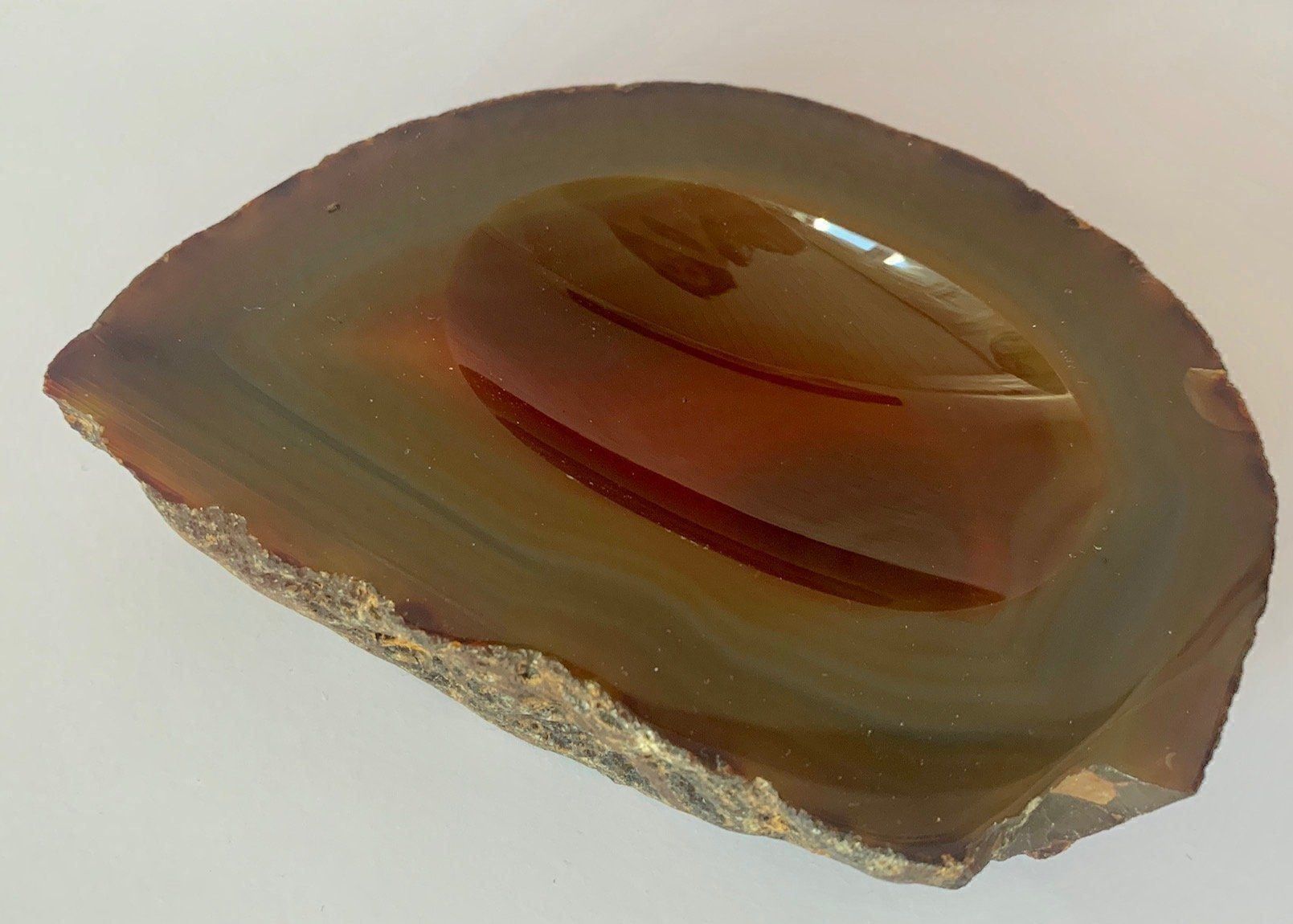 Mineralien & Heilsteine: Achat Schale 1950-1959 - seltene Farbe – Gebraucht aus Adliswil von MeDuMe