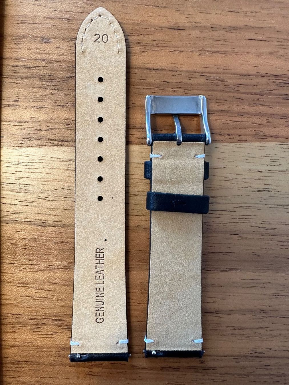 Armbänder & -reifen: Lederarmband Hellbraun Kalb -  MoonSwatch - Omega Swatch – Neu und originalverpackt aus Unteraegeri von weber588 2