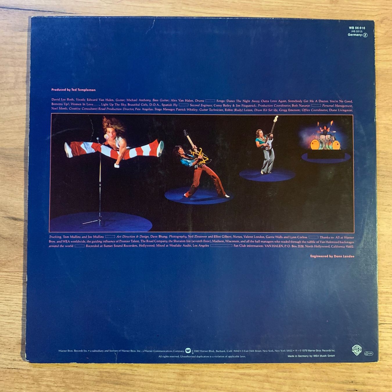 Dischi in vinile: VAN HALEN - VAN HALEN II...OG GER 1981...VG+/VG – Usato da Gals venduto da Diskopat 1