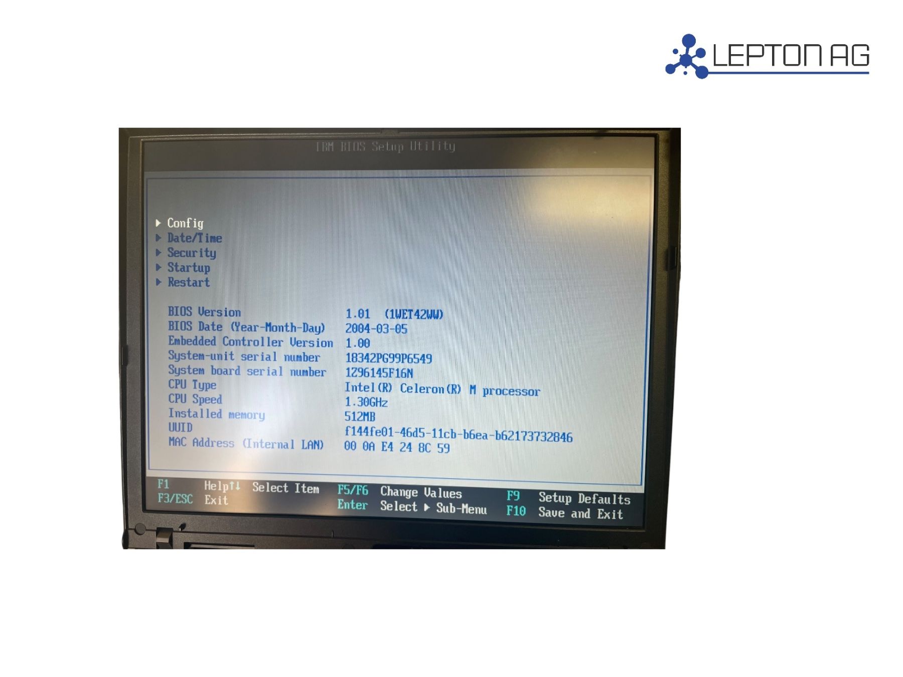 IBM Notebooks: IBM Thinkpad R50e – Defekt aus Niederdorf von LeptonAG 2