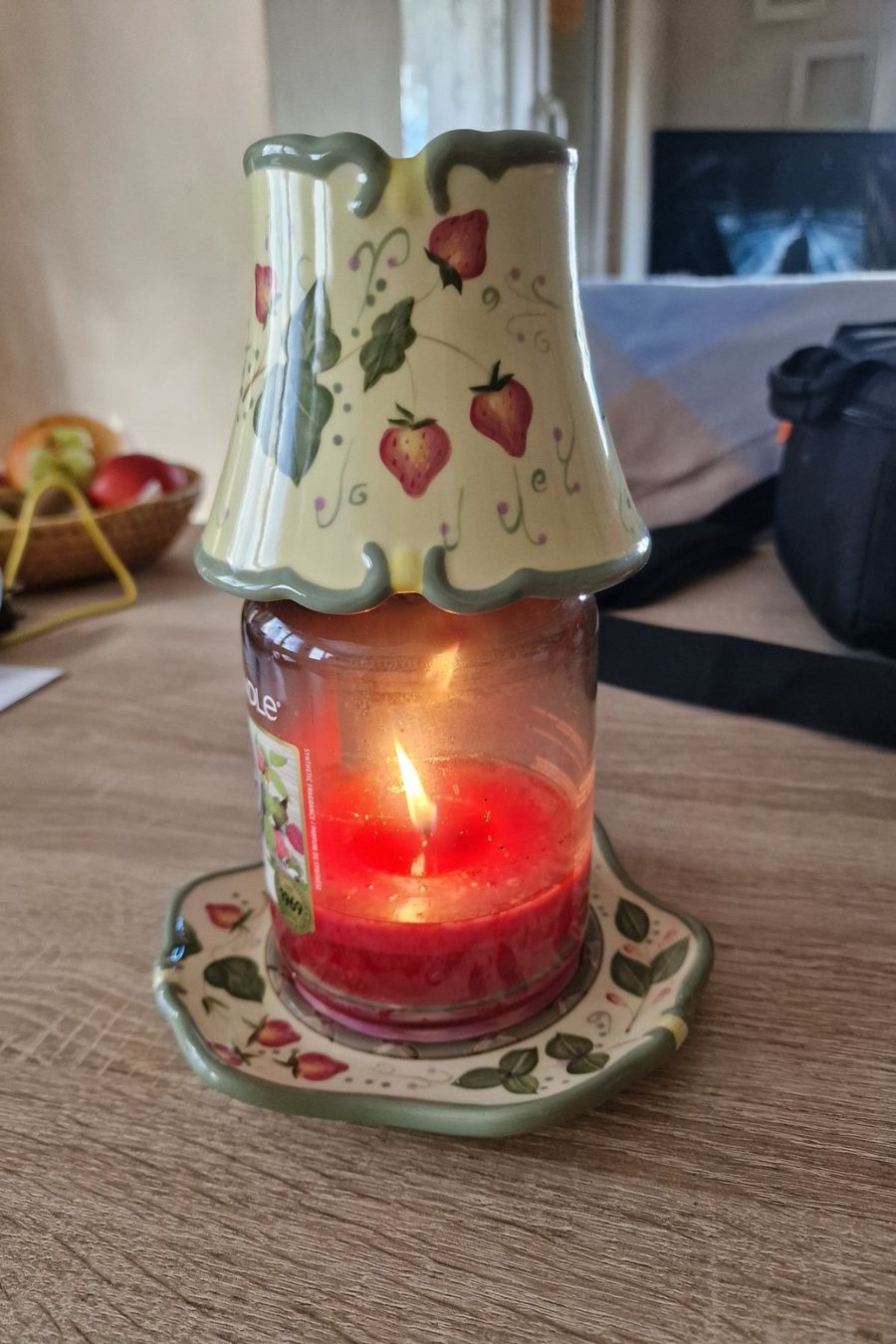 Partylite Kerzenständer: PartyLite - abat-jour avec soucoupe – Gebraucht aus Bouveret von Hannelor0 4