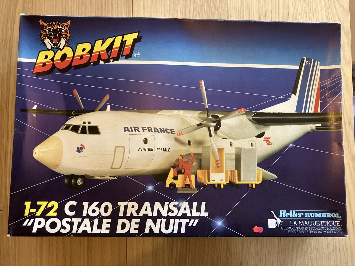 Kit di modellismo & Modellini statici: Bobkit C160 Transall "Postale de Nuit" 1/72 – Nuovo (secondo la descrizione) da Kloten venduto da CalcioNMore