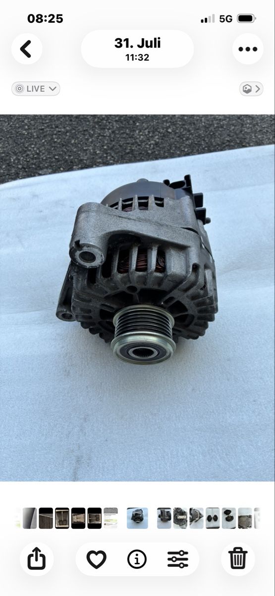 BMW Tutti pezzi di ricambio auto: BMW e90 Lichtmaschine – Usato da Grenchen venduto da Netii10