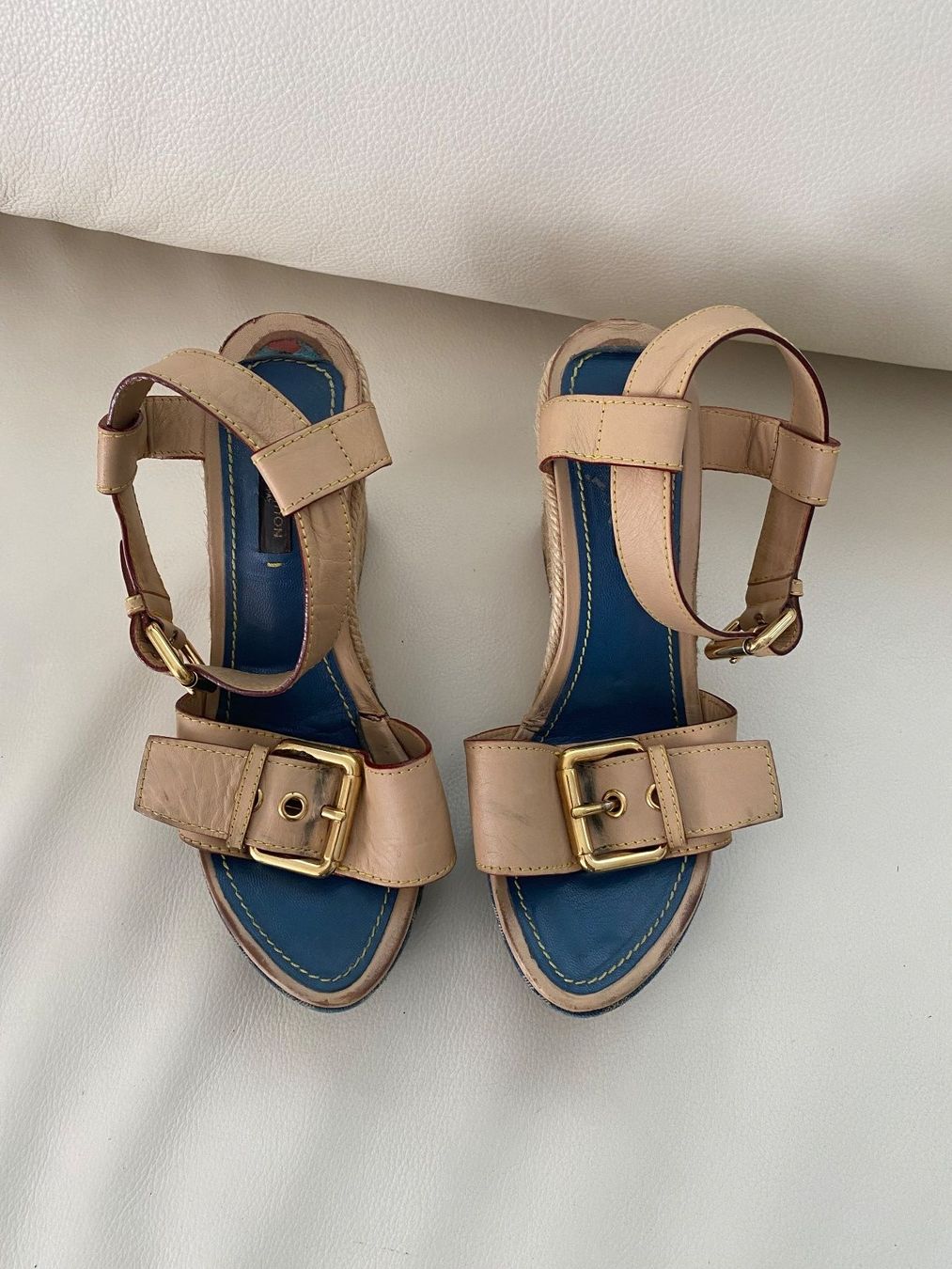 Louis Vuitton Scarpe da donna: Authentic LOUIS VUITTON Sommerschuh, Jeans, Gr. 36 – Usato da Winkel venduto da ferrari2022 3
