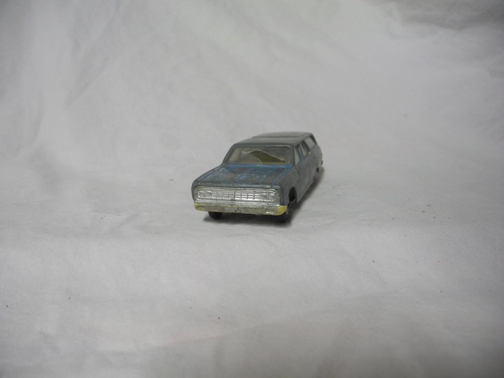 Sabra 8100 Chevelle Station – Miniature Bleue Métal, Boîte D'origine