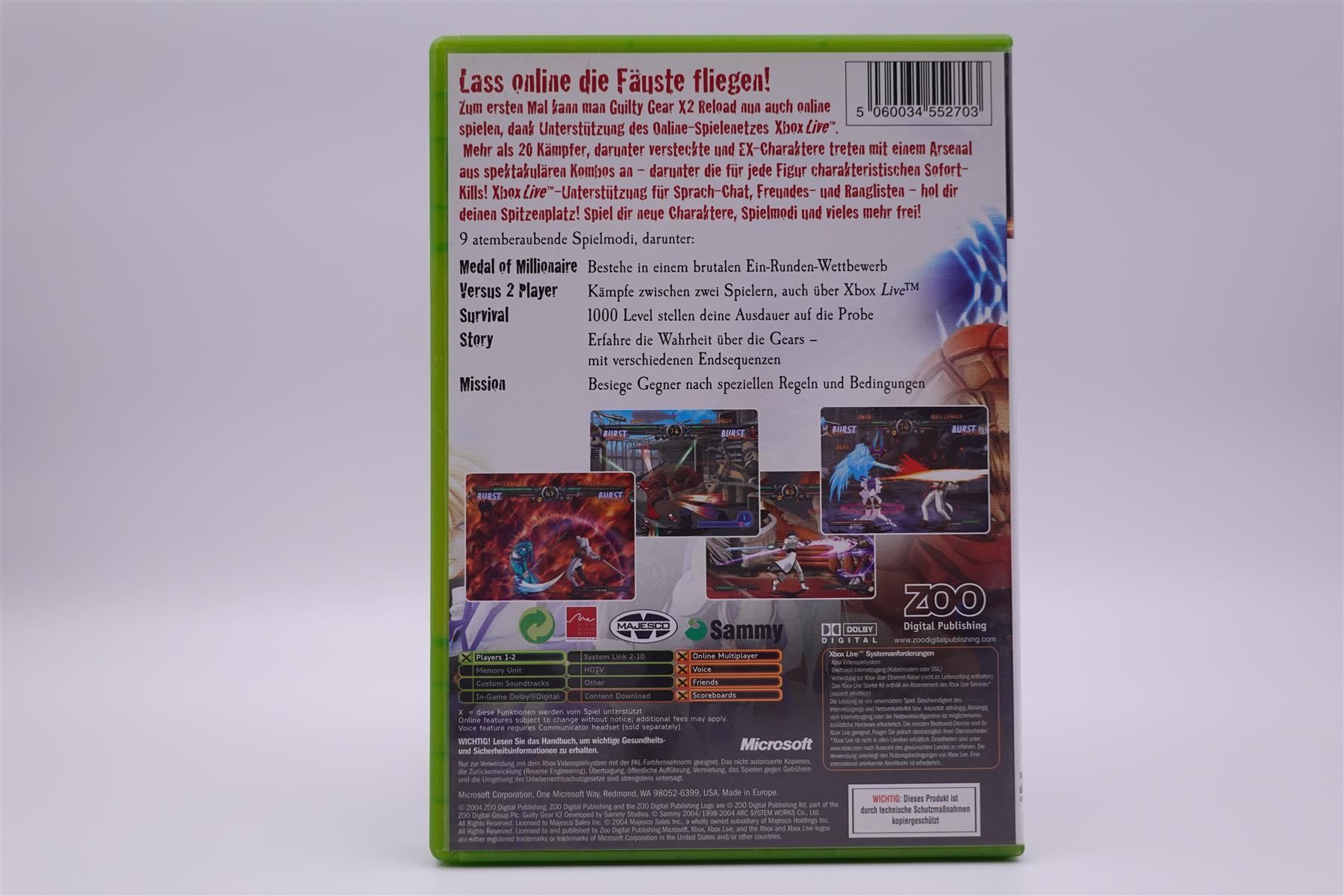 Microsoft Spiele: Guilty Gear X2 (XBOX) – Gebraucht aus Herisau von ZelliZone 1