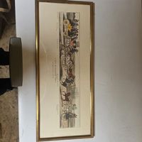 Estampe ancienne "A trip to Brighton" 1824, Pl. 2